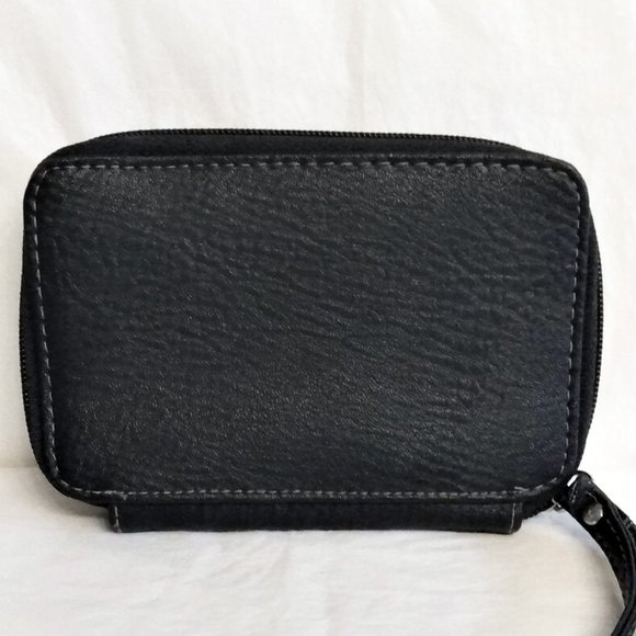 Vintage Jaclyn Smith Coin/Card Black Wallet - Picture 5 of 10